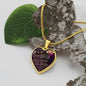To My Wife Graphic Heart Pendant Necklace Wife Necklace Girlfriend Marriage Gifts Wife Jewelry Birthday Gifts Her Necklace for Wife Gift