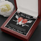 To My Nurse Wife Necklace Gift Wife Birthday Gift Necklace for Wife Christmas Gift Girlfriend Gift Wife Poem Card Valentine To My Soulmate