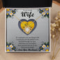 To My Loving Wife Necklace Gift Necklace for Wife Wife Birthday Gift Gift For Soulmate Wife Anniversary Gift Wife.