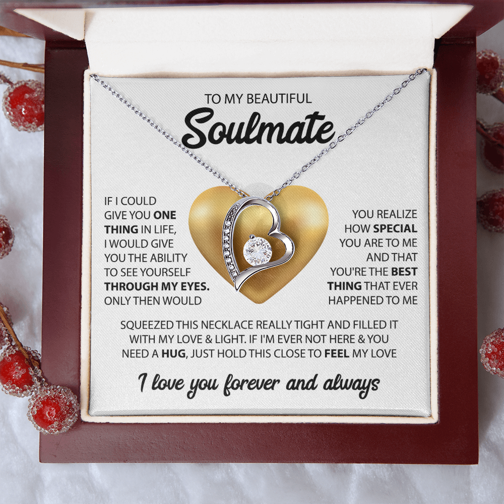 To My Beautiful Soulmate: Forever in My Heart ❤️"