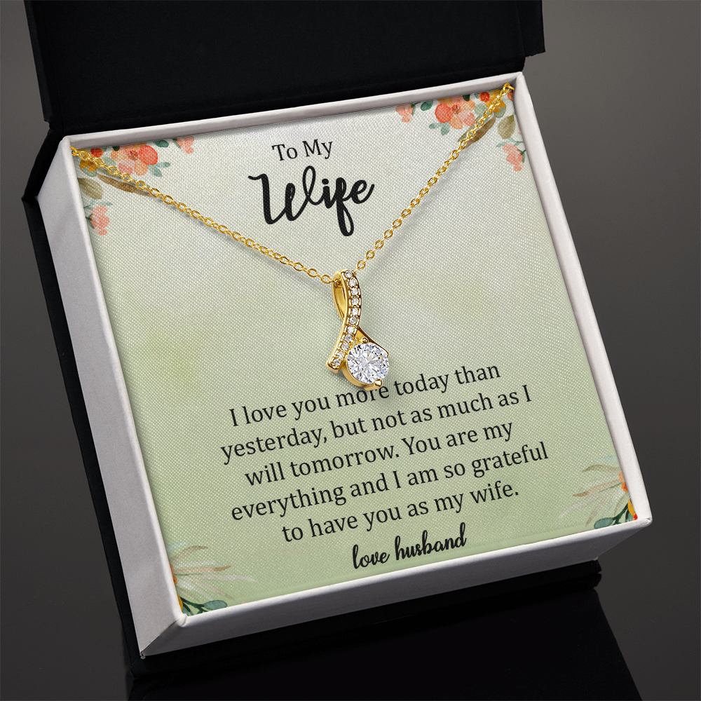 To My Beautiful Wife: A Token of My Endless Love"