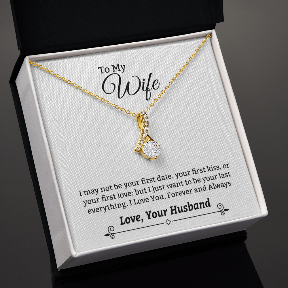 "To My Beautiful Wife: Forever My Love, Forever My Treasure"
