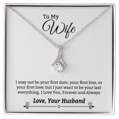 "To My Beautiful Wife: Forever My Love, Forever My Treasure"