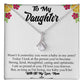 For My Strong, Beautiful Daughter"