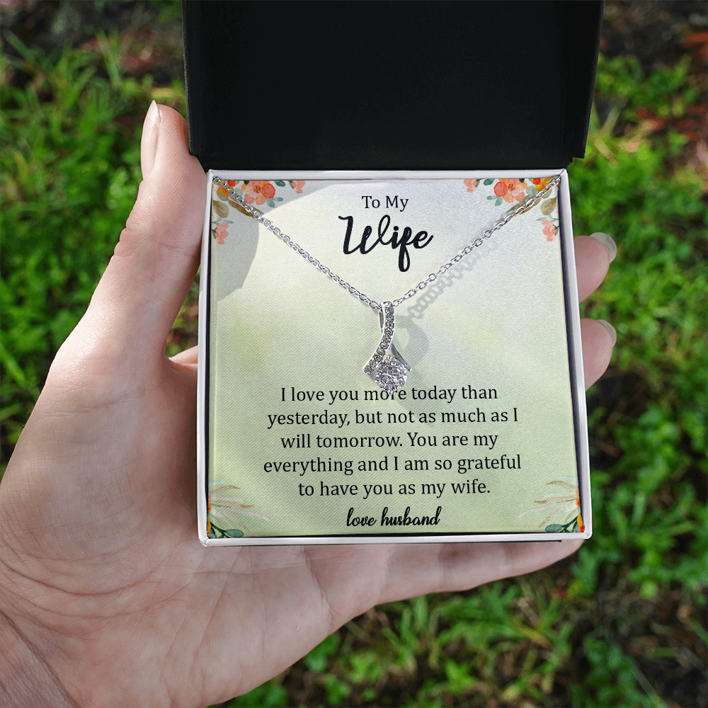 To My Beautiful Wife: A Token of My Endless Love"