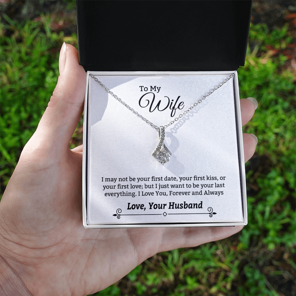 "To My Beautiful Wife: Forever My Love, Forever My Treasure"