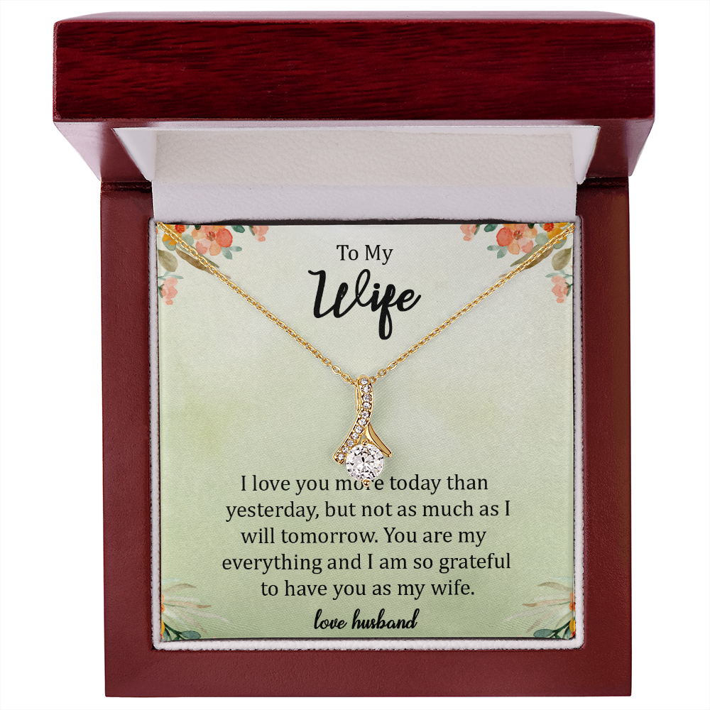 To My Beautiful Wife: A Token of My Endless Love"