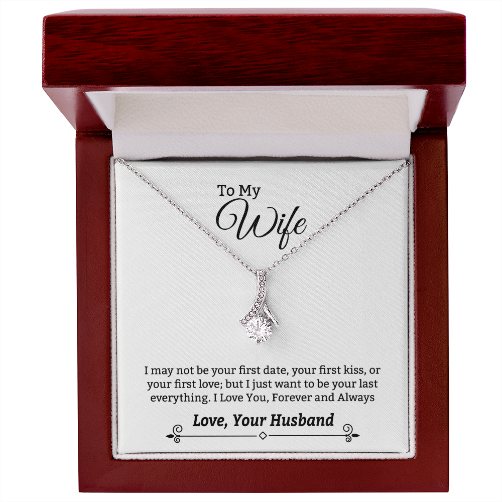 "To My Beautiful Wife: Forever My Love, Forever My Treasure"