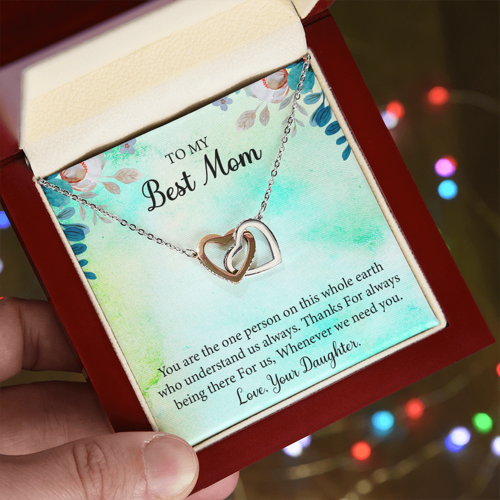 "To the Best Mom: A Token of My Love"