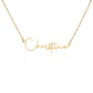 Customed name necklace