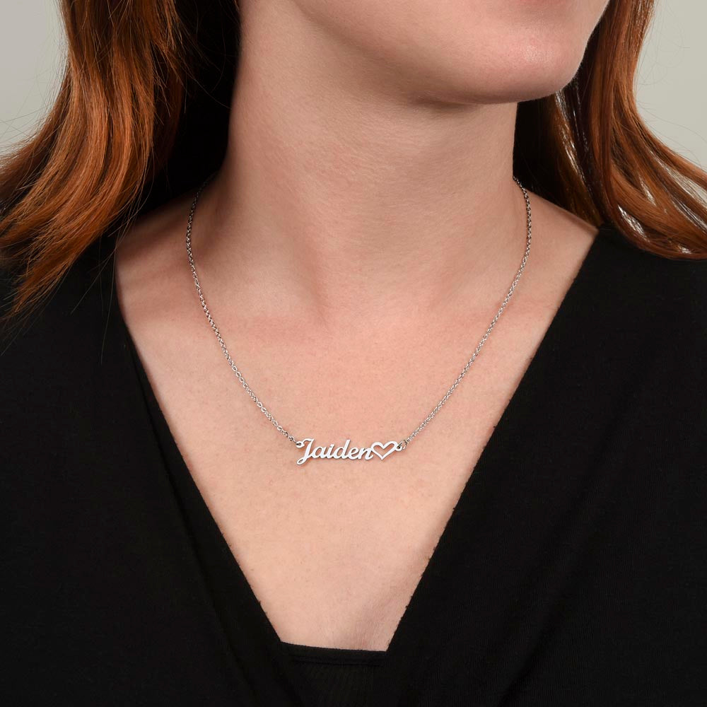 Customed name necklace