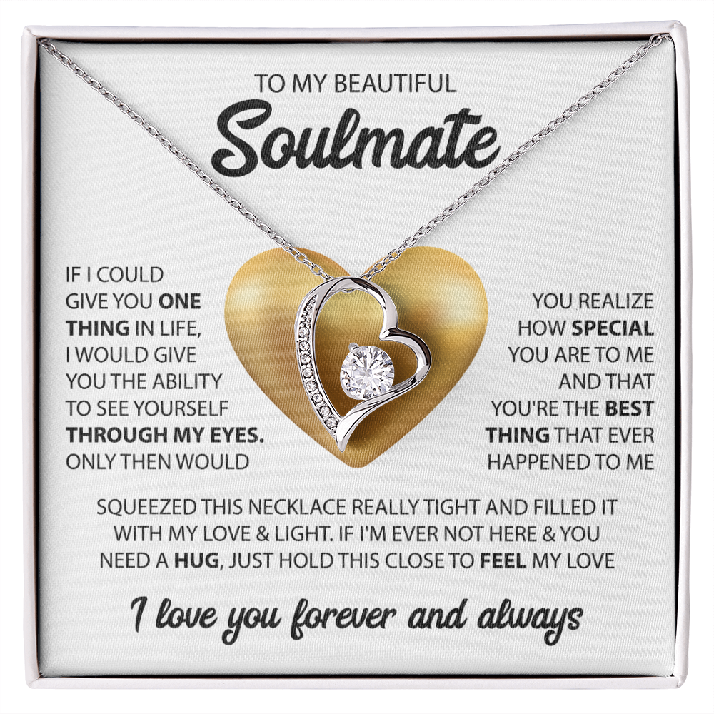To My Beautiful Soulmate: Forever in My Heart ❤️"