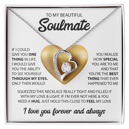 To My Beautiful Soulmate: Forever in My Heart ❤️"