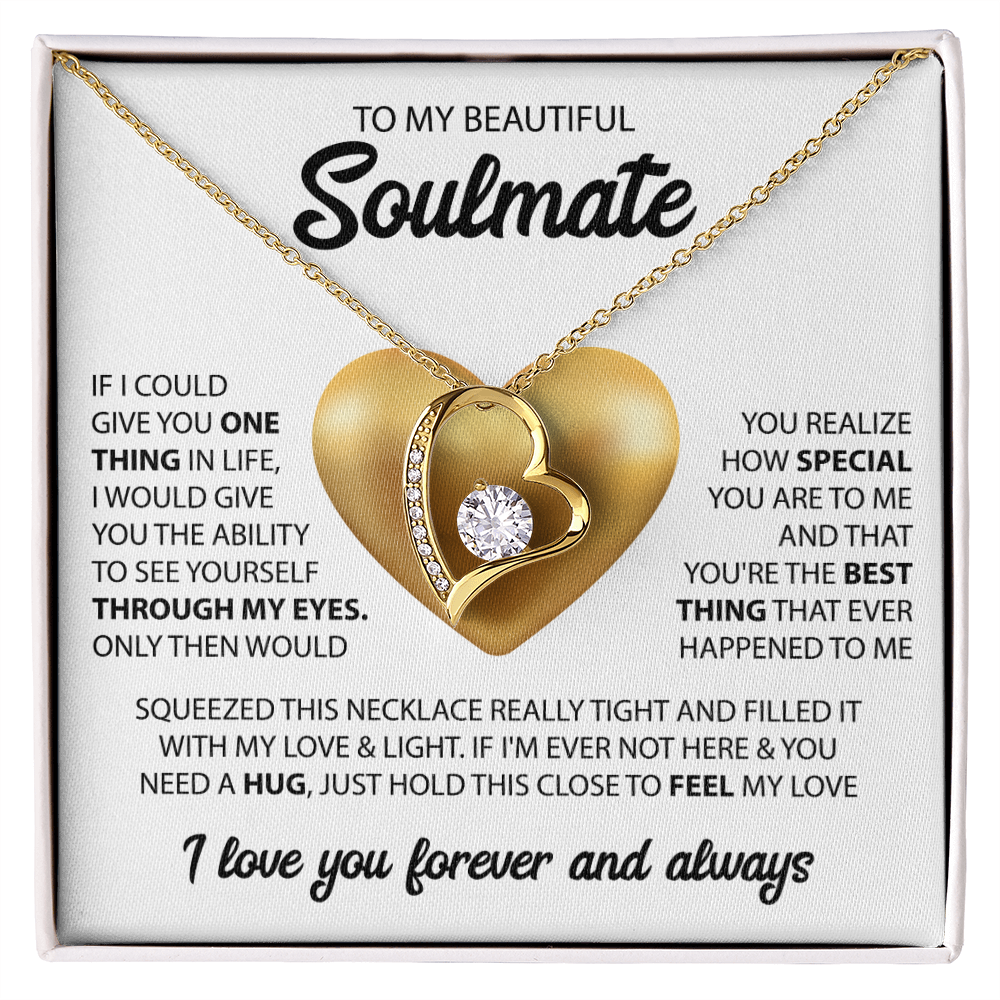To My Beautiful Soulmate: Forever in My Heart ❤️"