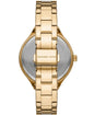 Women's Slim Runway Gold-Tone Stainless Steel Bracelet Watch Set 38mm