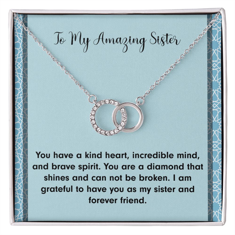 "I AM GRATEFUL TO HAVE YOU AS MY SISTER AND FRIEND" Gift for sister