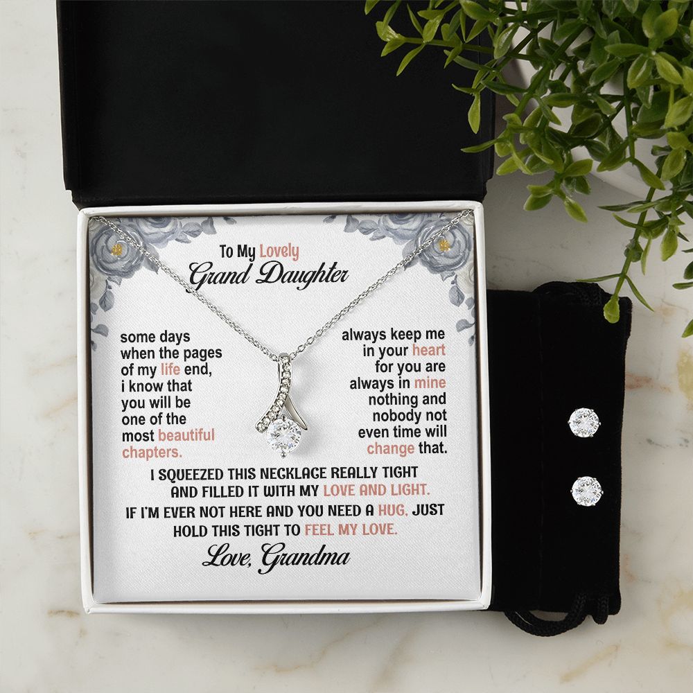 "Always Keep me in your heart" Grandma Gift to Grand Daughter