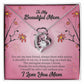 To My Beautiful Mom Necklace, Mom Necklace, Mom Birthday Gift from Daughter, Mom Gift From Son, Mother's Day Gifts, Christmas Gifts